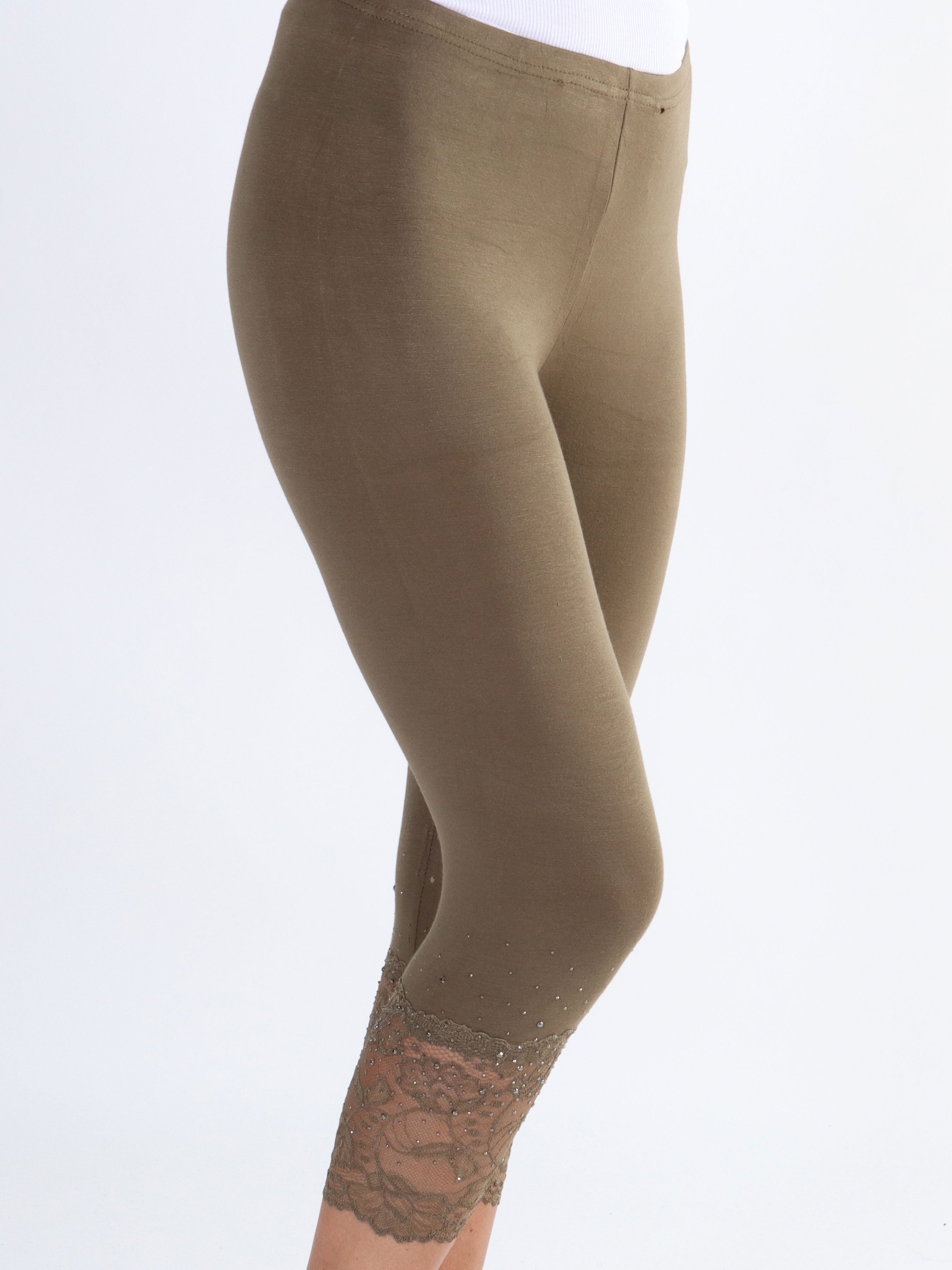 Beatrice - Knickers med blondekant og similisten